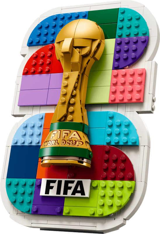 Emblema del Mundial 2026 Lego